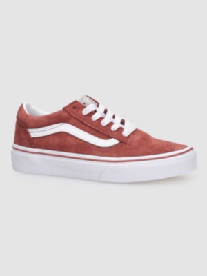 Vans old skool shop red and brown